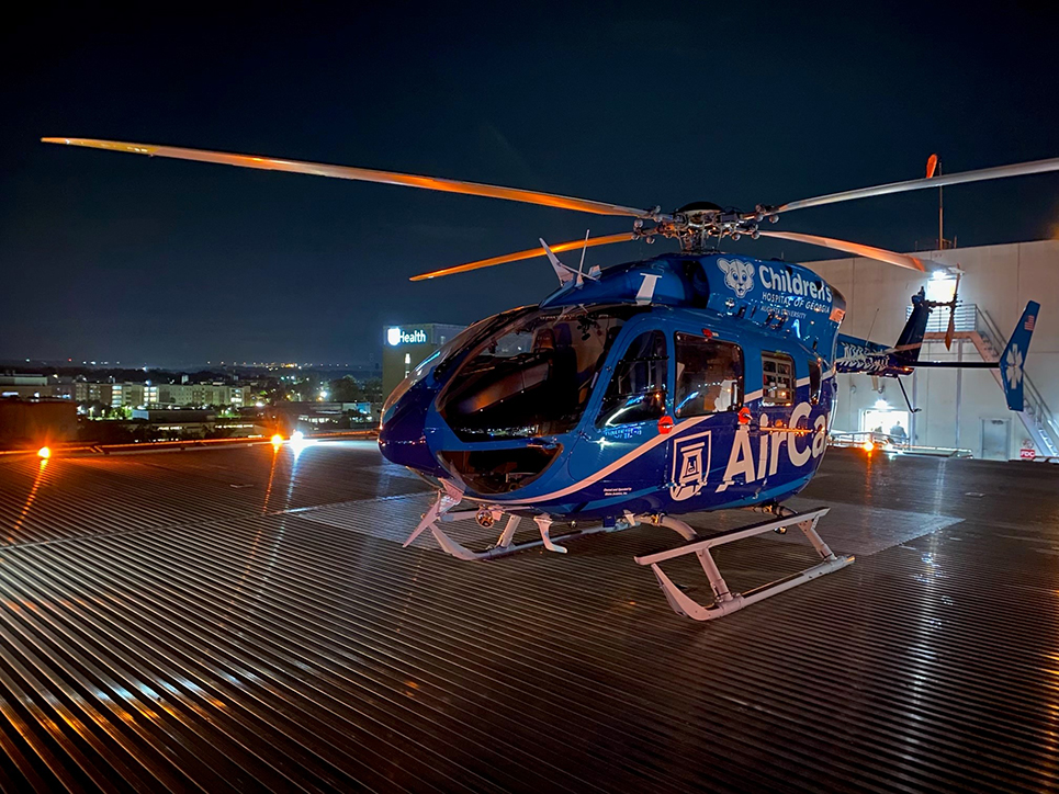 AirCare clinicians win first place at annual Air Medical Transport