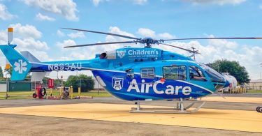 Aircare helicopter