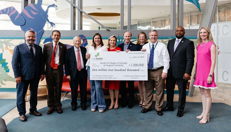 photo from article CureSearch awards $1.2 million for pediatric cancer research at Georgia Cancer Center, Children’s Hospital of Georgia